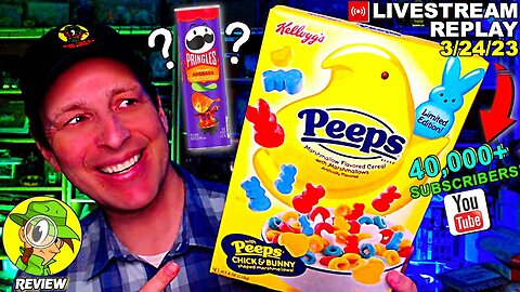 PEEPS® MARSHMALLOW CEREAL 2023 Review 🐥🐇🥣 Livestream Replay 3.24.23 ⎮ Peep THIS Out! 🕵️‍♂️
