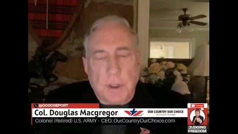 colonel Douglas MacGregor on the destruction of israel