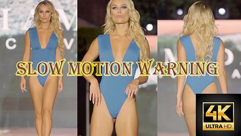 Mollie Hannah Gould - MIAMI FASHION WEEK SLOW MOTION WALK | 4K VERTICAL ULTRA HD