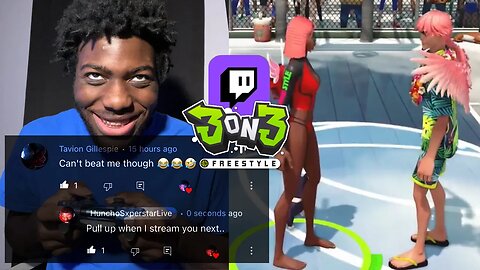 SG_TAE SAYS I CANT BEAT HIM 1V1 IN 3ON3 FREESTYLE AND THIS HAPPENED…