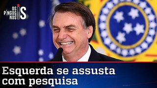 Aprovação de Bolsonaro sobe até no Datafolha