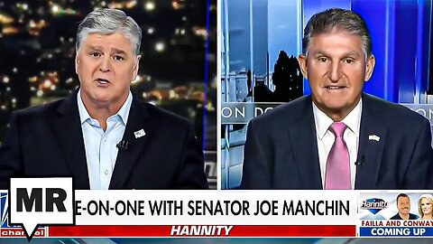 Desperately Unpopular Joe Manchin Asks Hannity 'Why Am I A Democrat?'