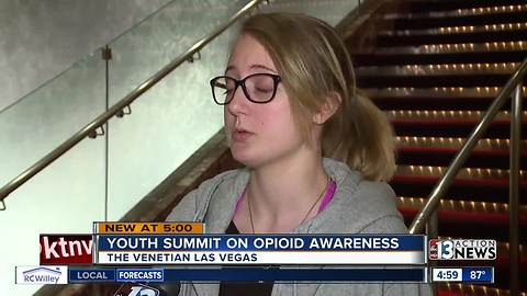 Hundreds attend youth summit on opioid awareness