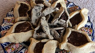 Hamantaschen - Cookies n Cream, Chocolate Fudge Brownie