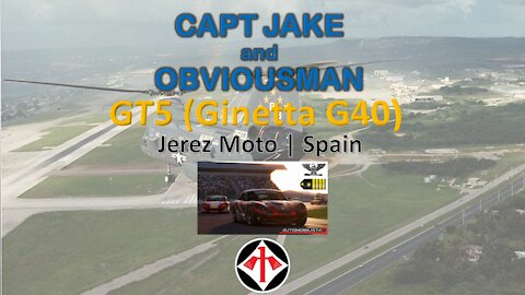 Race 4 | CAPT JAKE and Obviousman | GT5 (Ginetta G40) | Jerez Moto | Spain | AMS2