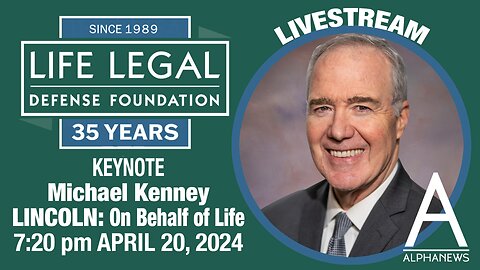 LIVE: Michael Kenney talks history, hope in pro-life address