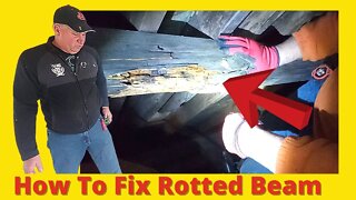 Jacking Up A House - Reinforcing House Beams