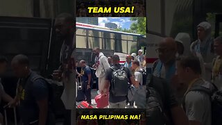 Narito na ang mga halimaw, TEAM USA nasa Pinas na! 🤯#shorts