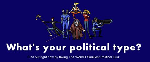 Taking The World's Smallest Political Quiz