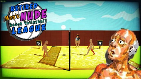 Retired Men's Nude Beach Volleyball League - No Country for Old Prudes