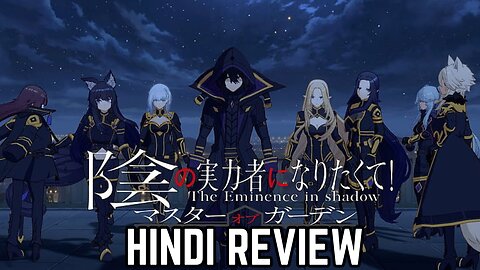 The Eminence in Shadow in Hindi : A Hilarious Take on Isekai