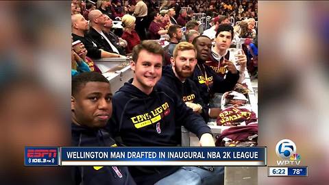 Local Wellington man drafted in NBA 2K League