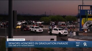 Tucson Dragway hosts graduation parade