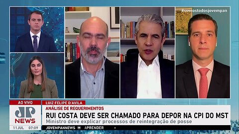 Schelp, d'Avila e Beraldo analisam Mauro Cid na CPMI e CPI do MST