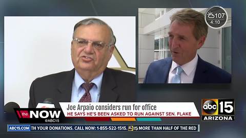 Former Sheriff Joe Arpaio to run for U.S. Senate?