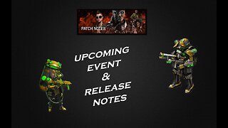 War Commander - RELEASE NOTES - 13:11 Release Notes....