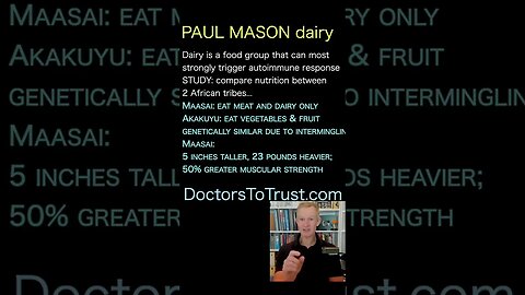 PAUL MASON. Maasai: 5 inches taller, 23 pounds heavier; 50% greater muscular strength