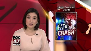 Police investigating deadly crash in DeWitt Township