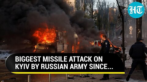 Russia's Biggest Attack On Kyiv In Weeks; Ballistic And Cruise Missiles Ravage Ukraine's Capital