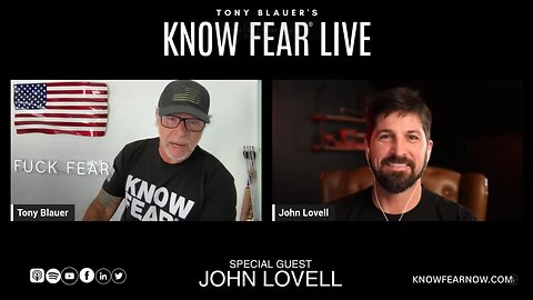 KNOW FEAR® LIVE: John Lovell