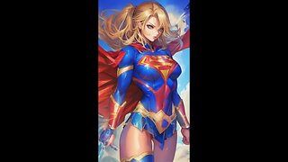 Anime Style DC Superheroes - AI Generated Artwork