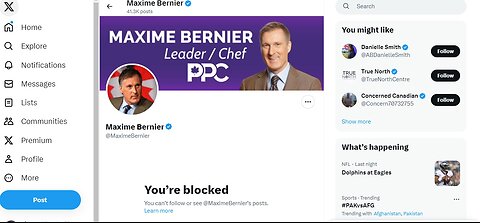 Maxime Bernier and the "People's" Zio-Communist Masonic Fake Opposition Party of Canada