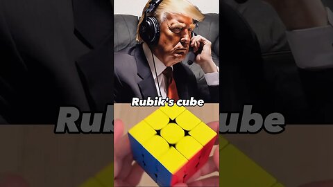 US President gets a Rubik’s Cube #shorts