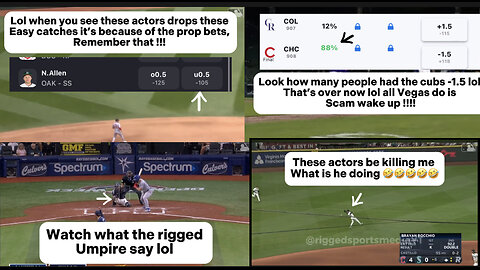 TOP RIGGED MLB MOMENTS (4/3/24) | WHEN WILL YOU WAKE UP SPORTS ARE BASED ON GAMBLING