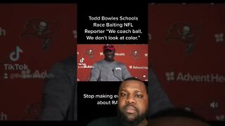 NFL Coach Shut Down Race Baiting Reporter