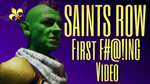 Saints Row :) First F#@!ING Video