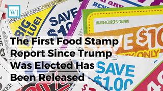 The First Food Stamp Report Since Trump Was Elected Has Been Released