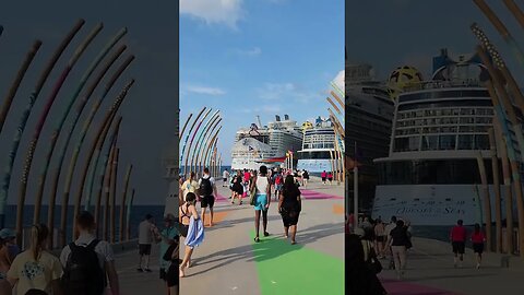 Wonder of The Seas & Odyssey of The Seas Docked at CocoCay! - Part 4