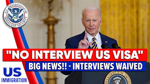Big News!🔴_No Interview US VISA _ Interview Waved 2023