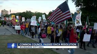 Milwaukee Common Council votes on resolution opposing DACA decision