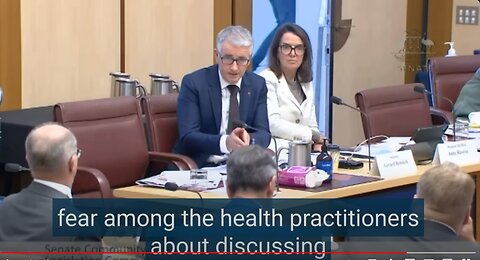 Sen Gerard Rennick - AHPRA preventing doctors from highlighting risks to their patients - 26.10.23