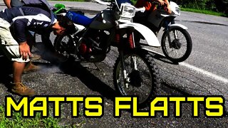 (E5) Honda CM450, XL250, NS125, Magician 250, Suzuki DR400 Matts Flats Weekend Wheelie Adventures