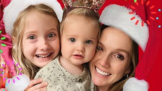 Christmas + New Years Vlog / Flying with a 1 year old, 2 year old + 6 year old!