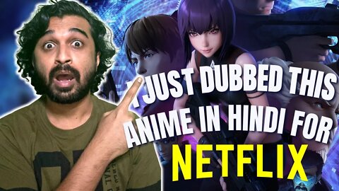 I Just Dubbed an Anime in Hindi For Netflix @SudeshPhutane_Official