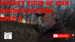 Sunset Tour Of Our Permaculture Zone 2