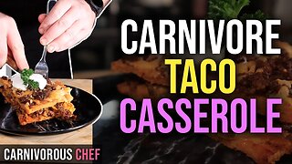 EASY Taco Casserole | Carnivore Recipe