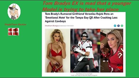 Tom Bradys EX is mad, that a 20 years younger Model is trying to slip in her place !!