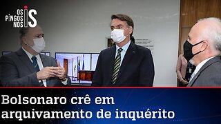 Bolsonaro e Aras se encontram na PGR