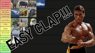 Ranking Animals We Could Beat in a Fight! - The Most Accurate Tier list!!