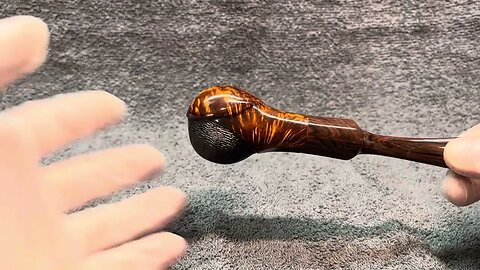 LCS Briars pipe 788 commissioned non-filtered freeform apple
