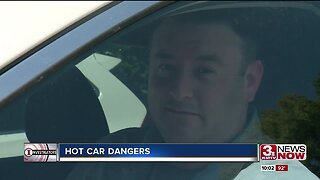 Stifling heat comes on quickly inside cars
