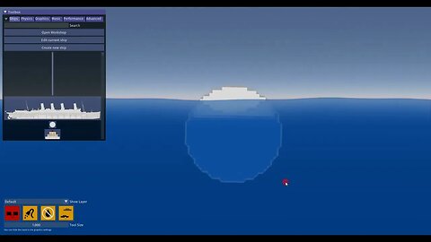 Sinking Simulator - Ball of Steel dunked into the Ocean