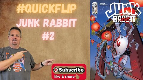 Junk Rabbit #2 Image Comics #QuickFlip Comic Book Review Jimmie Robinson #shorts