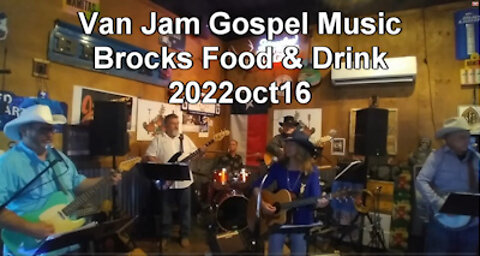 Van Jam Gospel Music at Brocks Food & Drink 2022oct16