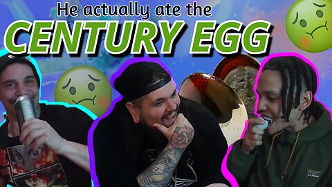 Nasty Food Challenge! (Century Egg, Bugs & more)