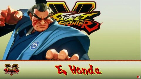 Street Fighter V Arcade Edition: Street Fighter V - E. Honda